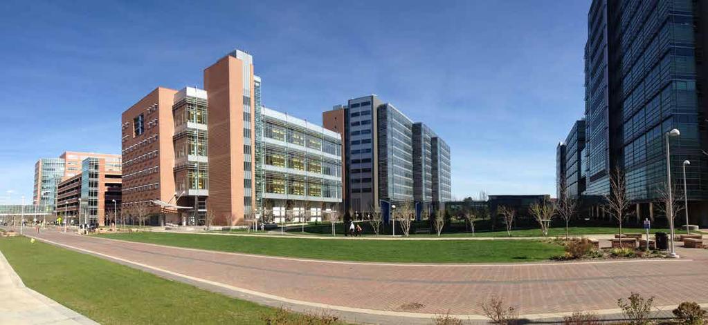 The Research Commons unites education and research as a common cause on the Anschutz Medical Campus.