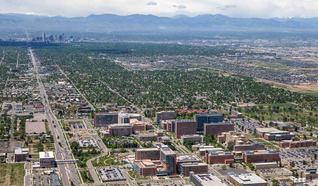 III.2 Vision In 2022, the Anschutz Medical Campus is a premier, globally recognized academic, research, and clinical center of excellence that attracts top-notch faculty, students, and staff from