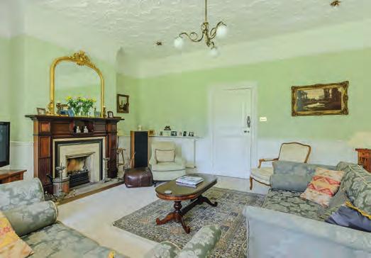 arches, deep skirting boards, fabulous high ceilings and the stunning original bannister.