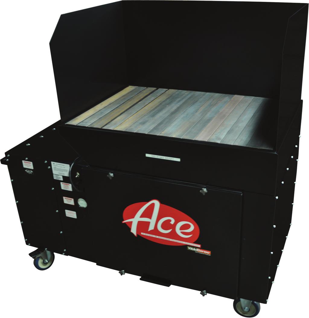 73-923/73-951 Downdraft Table For Production Welding, Soldering, Grinding, Sanding, and Cutting 950-1200 cfm high volume fume, particulate, and grit extraction capability Designed for shop floor use