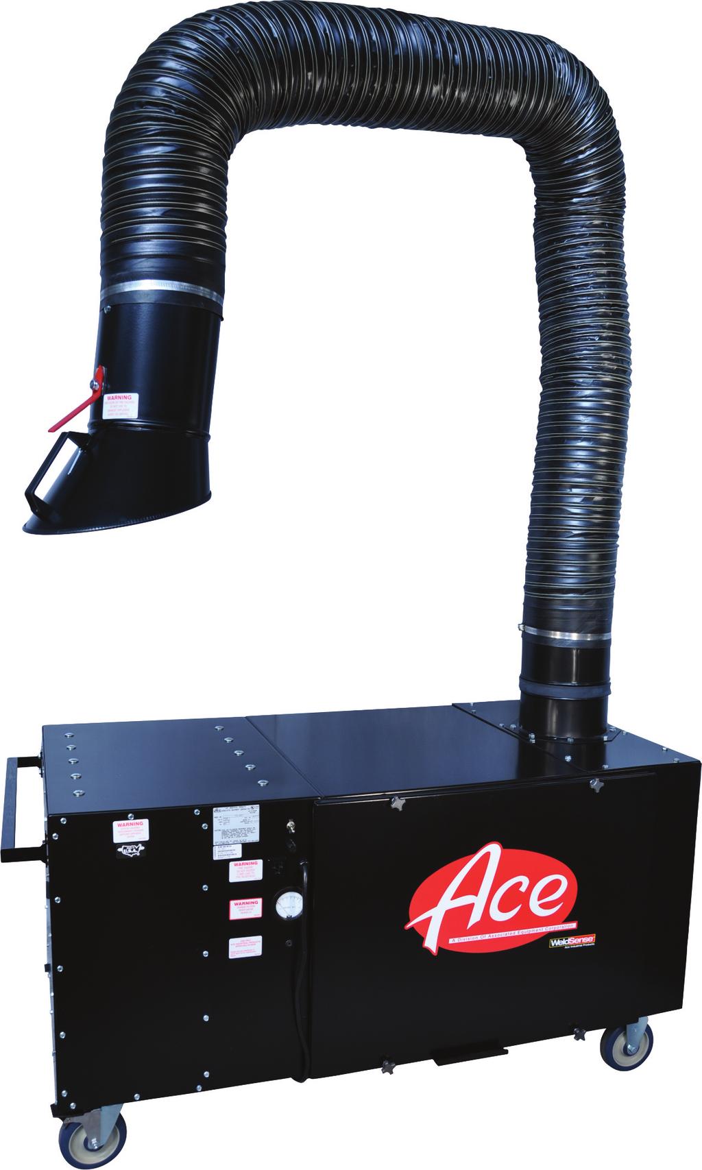 73-601 Our classic mobile fume extractor with a full-reach 360 rotating extraction arm.