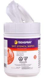 wipes/tub Lint-free, tear resistant polyester 70% IPA Wipes 1608-100DSP 100