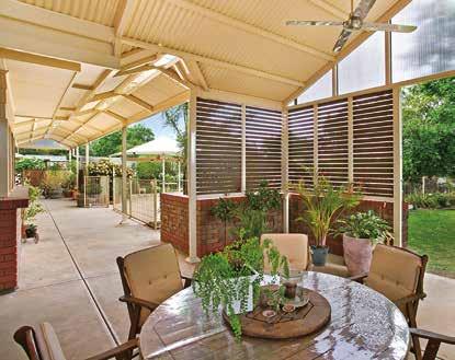 Victory Dutch Gable Patio, Verandah Or Carport Classic style to complement and add value to all types of homes.
