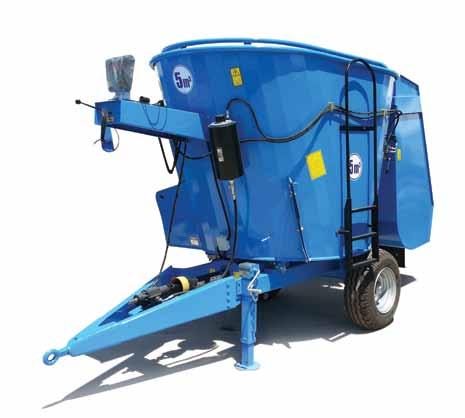 FARMING EQUIPMENT Feed mixers Feed distribution is a demanding task, as a farmer should spend much time in order to continuously jog the feed to cows.