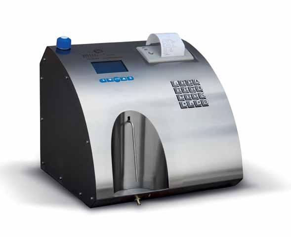 MILK ANALYSER MP Lactoscan Accurate measurement in 50 Lactoscan is a modern chemical analyser suitable for the analysis of any type of milk.
