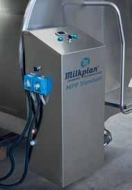 CLOSED TYPE MILK COOLING TANKS COOLING & WASHING CONTROL SYSTEMS MP Powertank MP Powertank has two options for automatic cooling and washing.