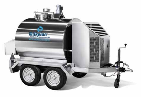 MILK TRANSPORTATION TANKS MP Cool Milk Transfer (CΤΤ 500-2000lt), Hz: 50/60 MP CoolMilk Transfer is a smart solution for reliable and efficient mobile milk cooling everywhere.