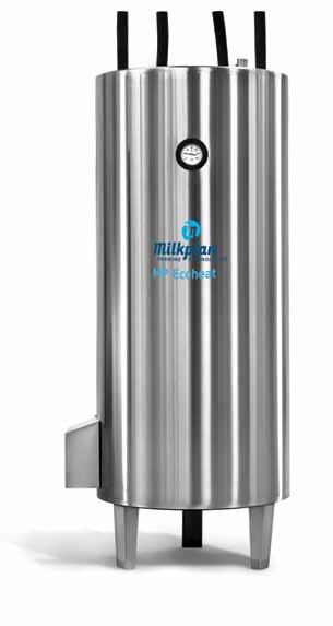 ENERGY SAVING SOLUTIONS Heat Recovery Unit- MP EcoHeat (200lt - 800lt) The MP EcoHeat is a reliable and highly cost-effective solution for dairy farms daily hot water supply.