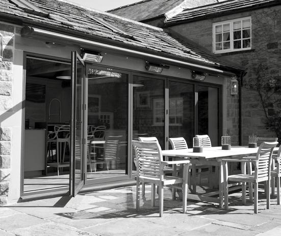 Make sure you get exactly the look and feel you want with a bi-folding door that invites the