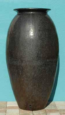 Roman Jar - Black Quartz AP-44204-SE