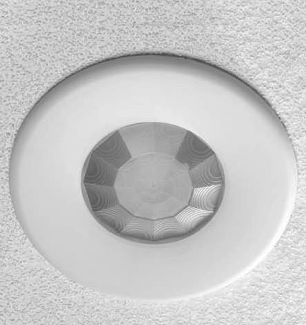 EBDSPIR-PRM-2CH Ceiling PIR presence/absence detector 2 channel EBDSPIR-PRM-2CH-NC Ceiling PIR presence/absence detector 2 channel normally closed Features Front features Mounting Bezel Back features