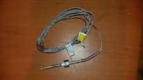 The type of thermocouple used in the experiment is a PT1 thermocouple with the maximum measuring capacity of 3 C.