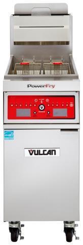 Vulcan PowerFry Fryers High energy consumption Hard to clean Poor recovery and long cook times; cannot keep up with production needs during peak times Difficulty with oil filtration and management