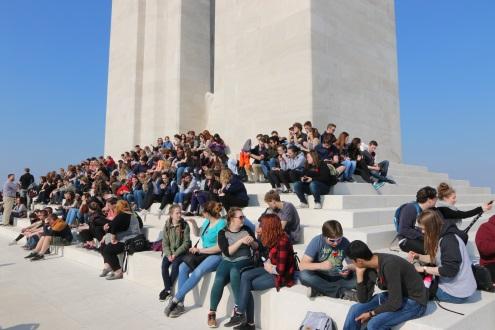 Vimy was a sobering location and an impressive memorial.