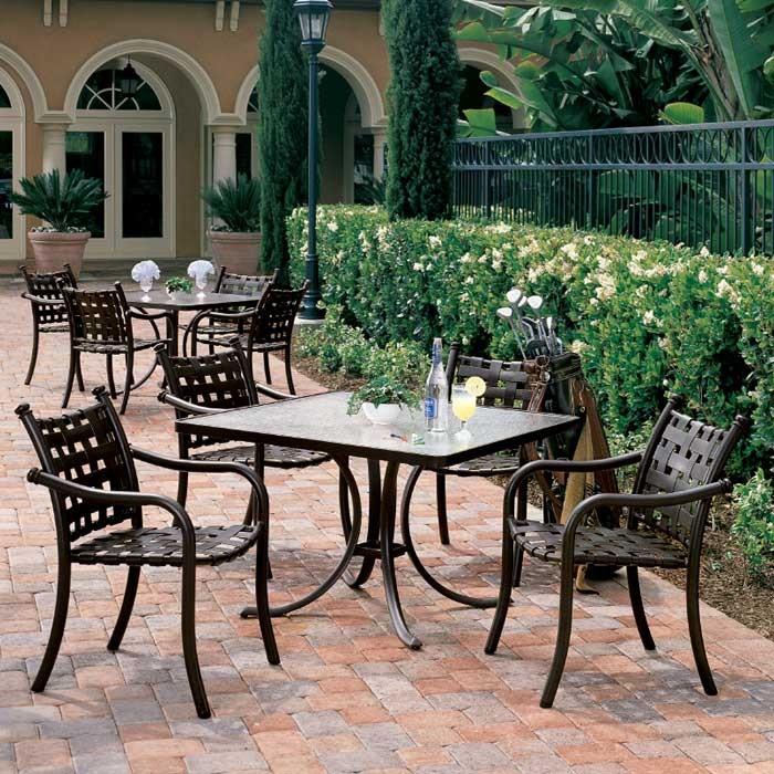 They re perfect for a patio or pool area as they dry quickly, easy to clean, and are completely weather and weather resistant.