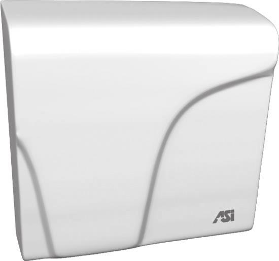 Hand Dryers Surface mounted ADA-compliant hand dryer.