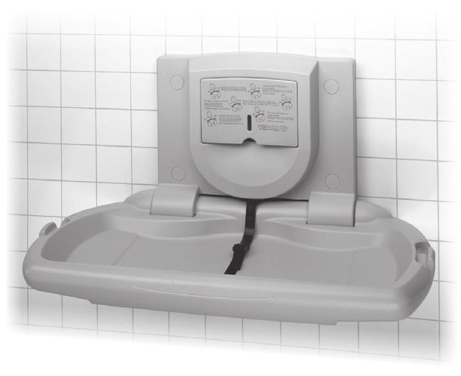 Baby Changing Stations Engineered and tested to withstand a static load of 200 pounds. FDA approved high-impact plastic. (Also available in stainless steel.