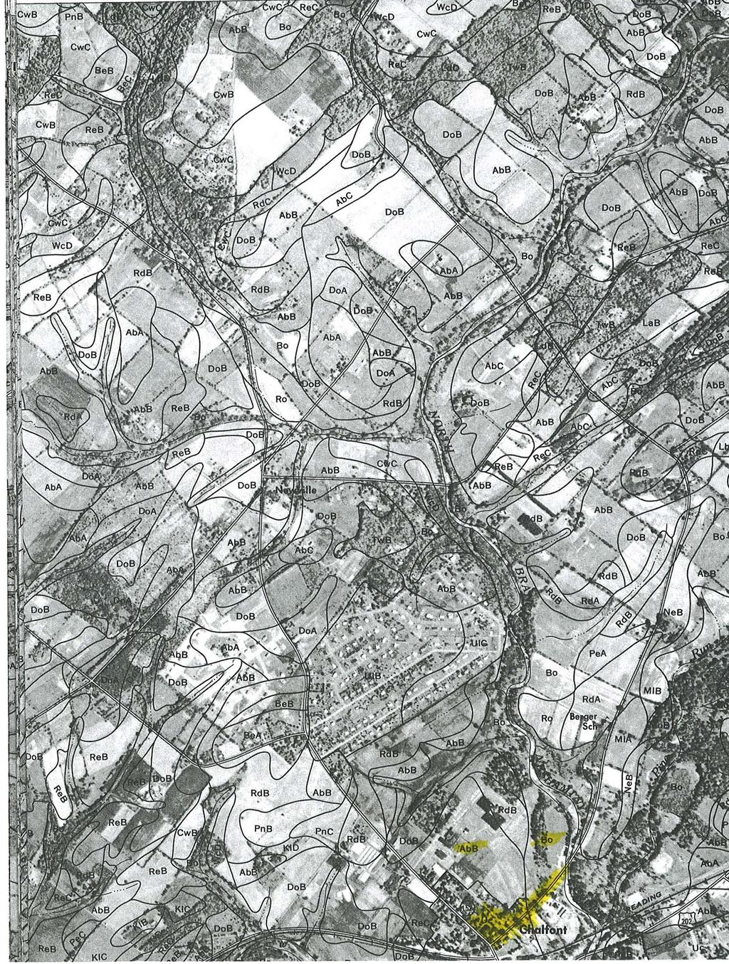 SITE LOCATION Figure 3 Soil Survey Map New Galena Ro