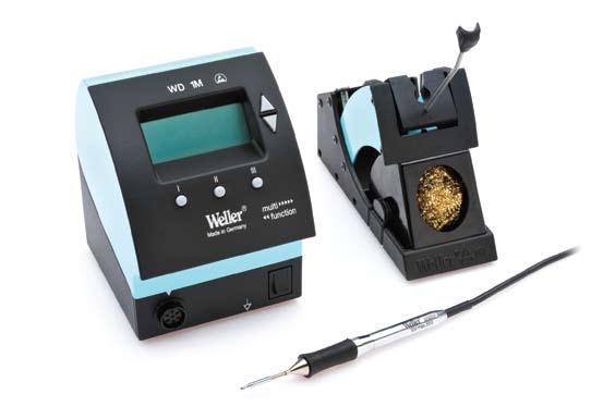 WD1000M MULTI-FUNCTION DIGITAL SOLDERING STATION WITH PC INTERFACE SOLDERING STATIONS THE WELLER ADVANTAGE: Extremely fast heat-up and ultra-fine, ultra-precise tips make this station the choice for