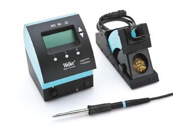 SOLDERING STATIONS WD1001 DIGITAL SILVER SERIES SOLDERING STATION THE WELLER ADVANTAGE: With a tip-to-grip distance of just 37 mm, accuracy is unsurpassed.