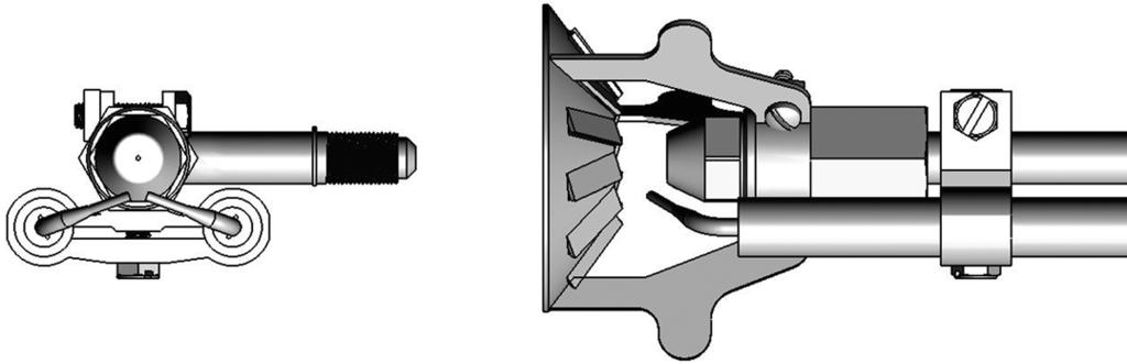 Position the electrodes as shown in Figure 10. These settings are critical in ensuring a reliable ignition. Once the electrodes are set, check all clamps to be sure they are securely tightened. 6.