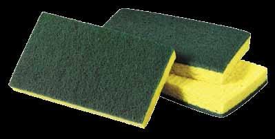 Sponge 3000 and 3000CC Two cleaning tools in one a Scotch-Brite Power Pad combined with a sponge.