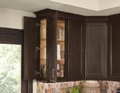 Choice of stain or paint colors, plus optional glaze finishes, suede premium
