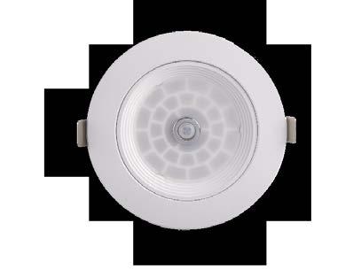 Aura Aura downlights support specially designed optics known as the POLARIZING PRISM diffuser, which polarizes and redistributes the LED light