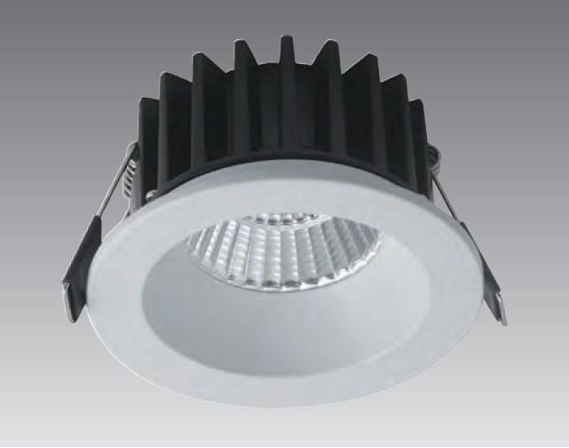 The downlight is designed for 7w Led chip in 2700 k/3000k & 5600k CCT with >80 CRI and in 30 degree beam angle.