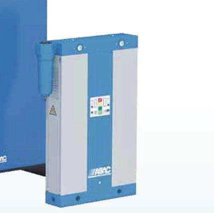 ABAC provides adsorption dryers to remove condensate and vapor so that dry compressed air is achieved and a continuous efficiency is preserved.