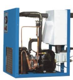 Air/refrigerant evaporator with high thermal exchange and low leakage rates. 5. Condensate separator High-efficiency 6.