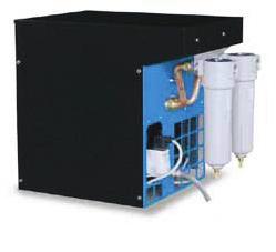 Automatic discharge of condensate which is ecological and capable of preventing unwanted discharge of compressed air.