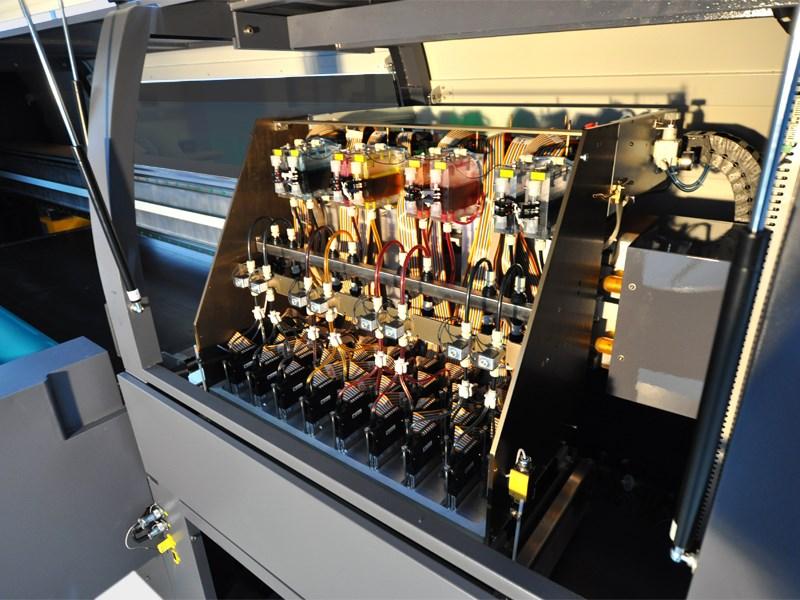 Ink and fabric saving, increased efficiency, ensuring print quality