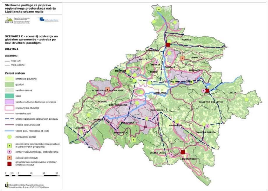 Applications (1) Ljubljana urban region