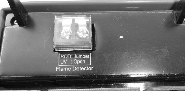 When measuring the flame signal current directly in the flame sensor wiring whilst: 1.