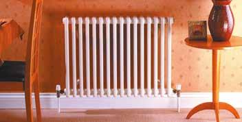 Heating Emitters RADIATORS MYSON COLUMN DECORATIVE Column Radiators Decorative Combination of elegant style with practical design Available in vertical and horizontal models Standard stock range plus