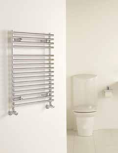 Available in two different heights and widths. Dual fuel option available. Manufactured from high quality steel with a chrome finish.