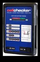CELL03 cellchecker Accurate pulse load testing Tests SLA batteries Accessories: Identifies weak or failing batteries in alarm systems Tests battery performance - not just voltage/internal resistance