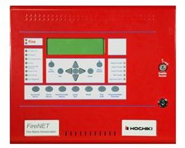 INTELLIGENT ADDR FN-LCD-N network lcd annunciator UL 864 9th Edition listed Large 320 character liquid crystal display (8 line x 40 character) allows viewing of system status LED indicators for Fire,