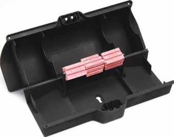 AF Atom This small and compact, stackable bait box offers a high quality, affordable alternative to larger bait boxes.