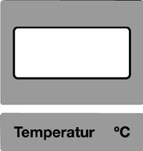 The dot behind the individual figure indicates that the value now relates to the individual temperature and not the operating mode.