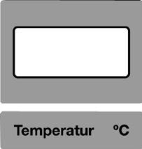 The dot behind the individual figure indicates that the value now relates to the individual temperature and not the operating mode.