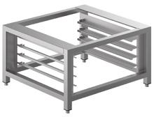trays GN1/1 for ovens series ALFA420 and ALFA425 RGN11-420 for 4-tray ovens Support kit for flat trays GN1/1 for ovens series ALFA310 RGN11-310 for 3-tray ovens Stainless steel ovens supports