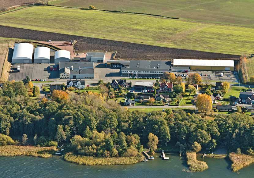 The head office and a modern production plant are located in Österslöv, 10 km north of Kristianstad in north-eastern Skåne WE MANUFACTURE ALL PRODUCTS IN OUR OWN FACTORY IN SWEDEN.