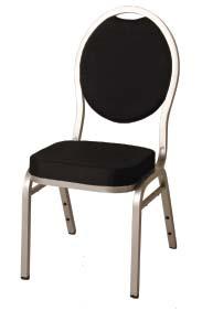 CAS-130 - Alu-chair, stackable;