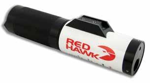 thermometers. The RedHawk includes Class II red aiming laser for pin point location of hot spots inside structures, walls, ceiling, etc.