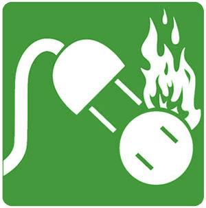 ie: 2A: 40B: E This rating is shown to assist the purchaser to select the appropriate type and size of extinguisher, for the expected hazard.