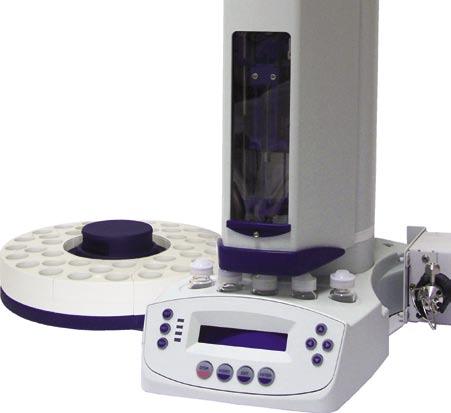 The HT300LV comes complete with a 40-position rotating tray for 10ml vials.