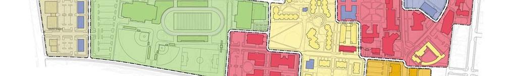 LAND USE RESIDENTIAL AT CAMPUS CORE TWO ACADEMIC DISTRICTS: -