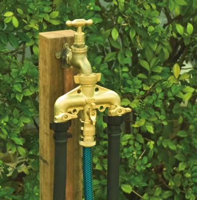 Mechanical tap timers allow gardeners to make sure the tap will turn off at the right time to avoid overwatering and use of water outside allocated times.